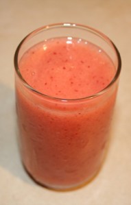 Peach Berry Summer Slurper Copyright 2014 by R.A. Robbins