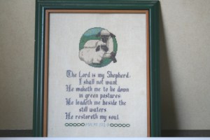 23rd Psalm Photo by R.A. Robbins 2014