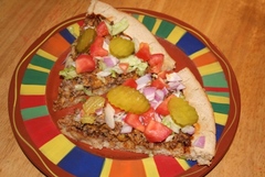Cheeseburger Pizza Copyright 2014 by R.A. Robbins