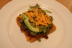 Taco Waffle  Copyright 2015 by RA Robbins